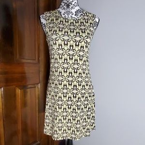 Vintage Style Form-fitting Mini Dress